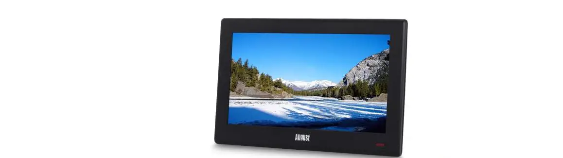 August Da100d 10.1 Inch Hd Digital Analogue Tv And Multimedia Player User Manual