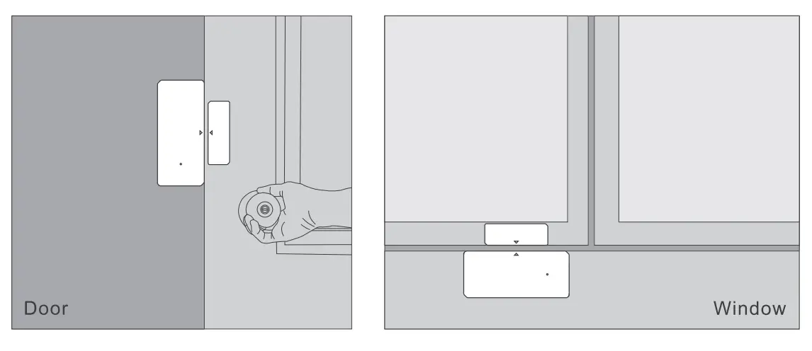 SONOFF DW2RF RF-Wireless Door Window Sensor fig8