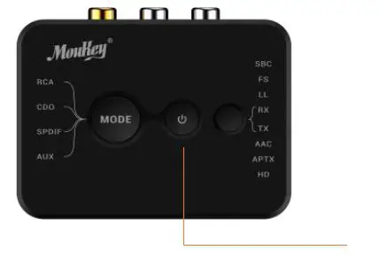 MouKey MBRT1 Bluetooth 5.0 Audio Transmitter and Receiver fig7