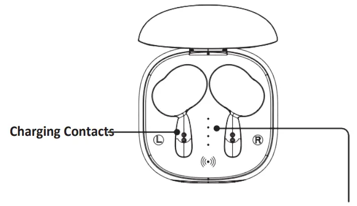 ILVE IAEBTNQ102 Truly Wireless Noise Canceling Earbuds - function button 1