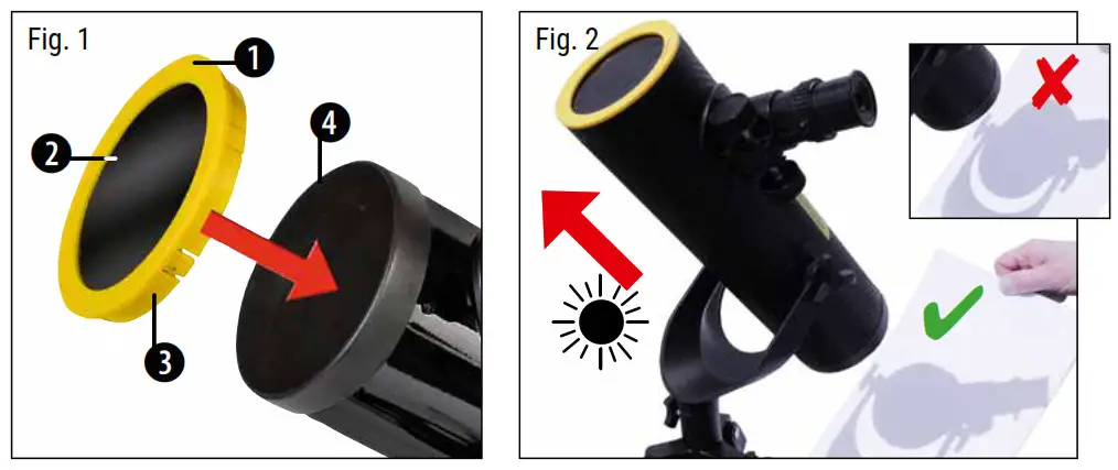 BRESSER BR4614505 Solar filter