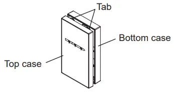 MITSUBISHI ELECTRIC PZ 70CSW E Lossnay CO2 Sensor Wall Mounted Type - bottom case