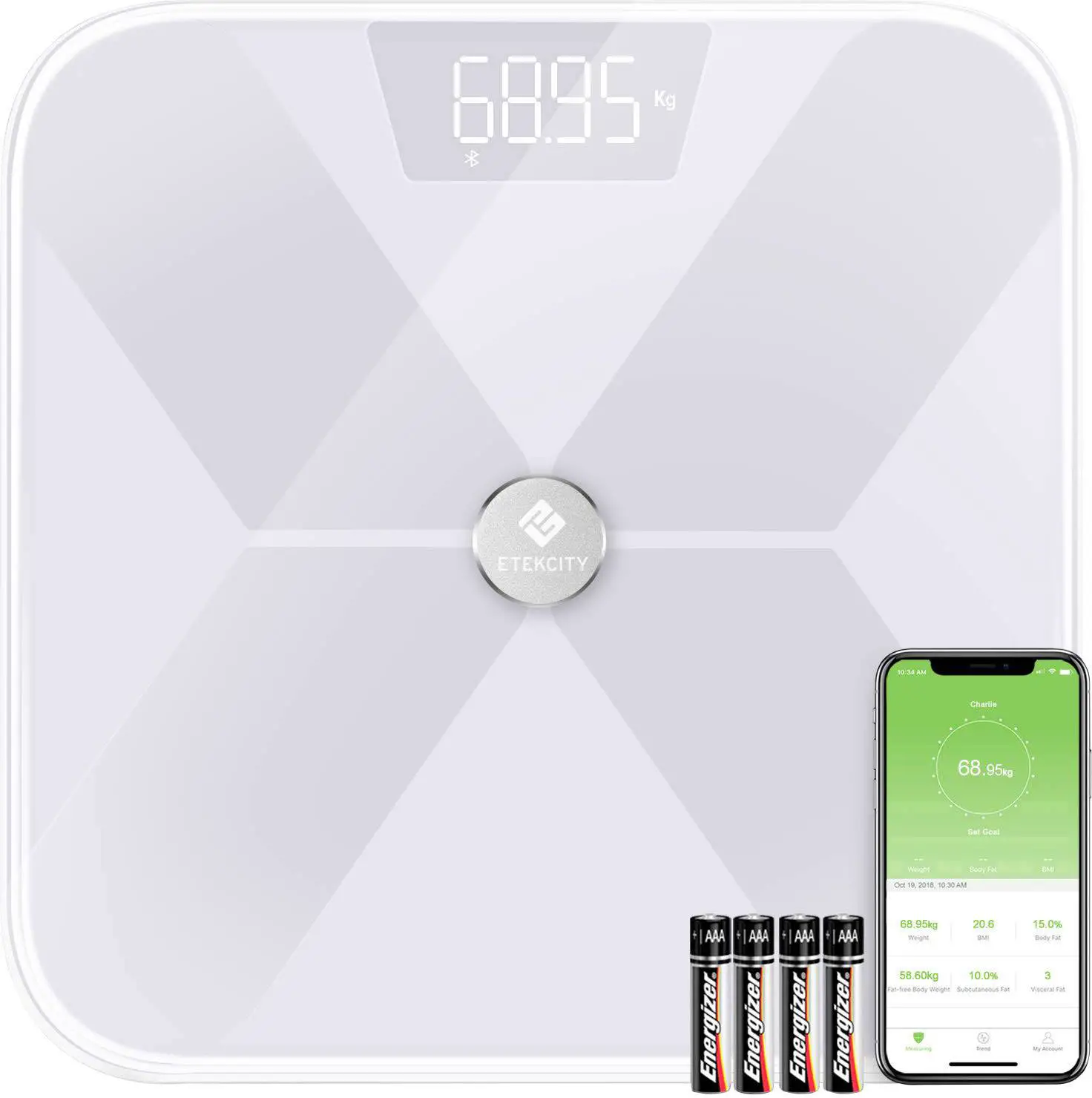 ETEKCITY ESF17 Series Smart Fitness Scale