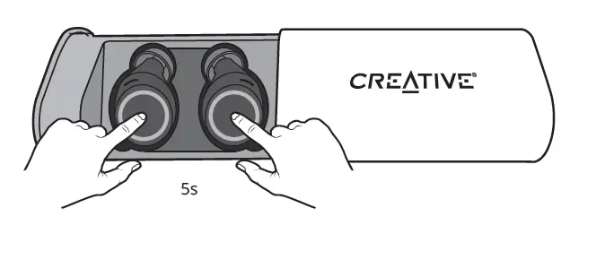 CREATIVE OUTLIER AIR V3 True Wireless Sweatproof in Ear FIG 5