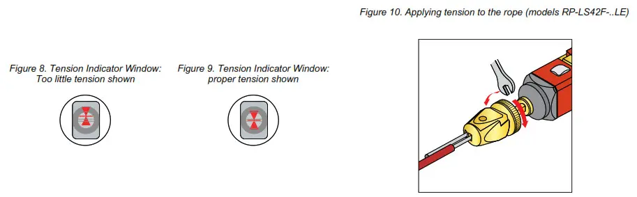 BANNER RP-LS42F-75LE Rope Pull Emergency Stop Switches- Figure 9