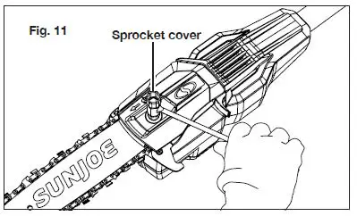 SUNJOE iON100V-10PS-CT Cordless Pole Chain Saw fig-12
