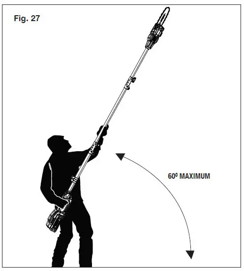 SUNJOE iON100V-10PS-CT Cordless Pole Chain Saw fig-30