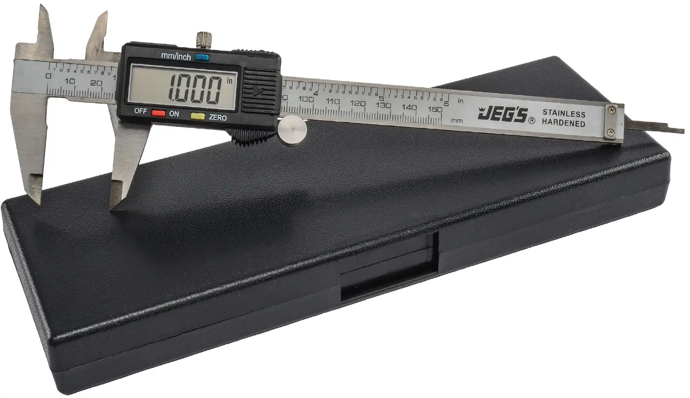 JEGS 80519 Digital Caliper 6 in 150 mm Length