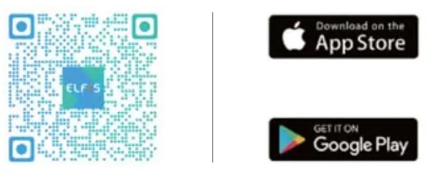 ELFKS ELF1 AX6000 Tri Band Wi-Fi 6 Mesh System - app qr