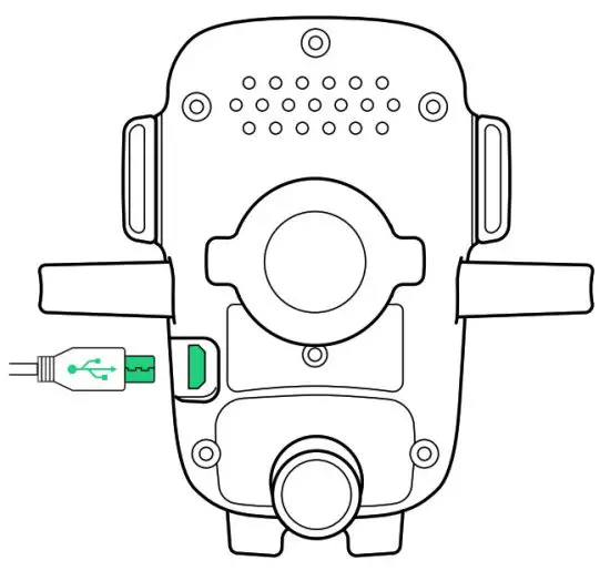 iOttie HLCRIO134 Easy One Touch 4 Wireless Charging - Connecting