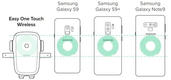 iOttie HLCRIO134 Easy One Touch 4 Wireless Charging - Samsung