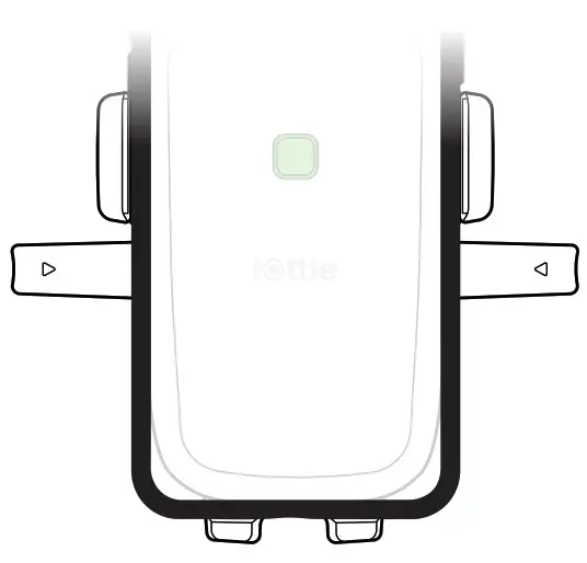 iOttie HLCRIO134 Easy One Touch 4 Wireless Charging - against