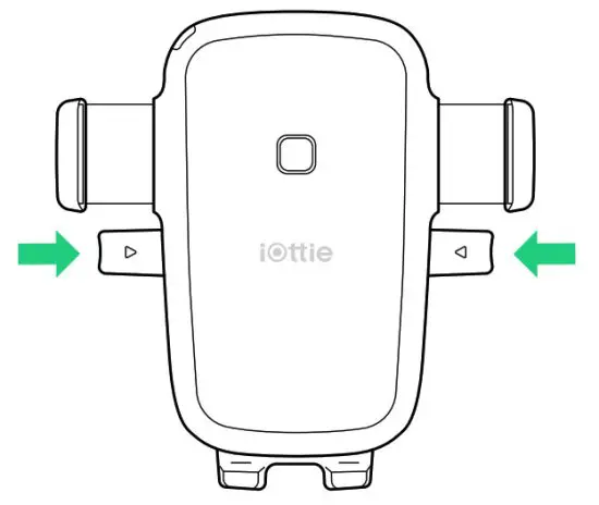 iOttie HLCRIO134 Easy One Touch 4 Wireless Charging - side