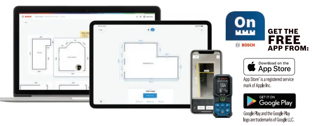 BOSCH BLAZE 165 ft Indoor Laser Distance-fig9