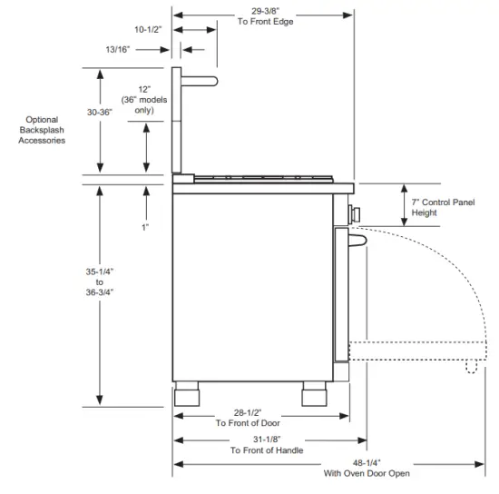 MONOGRAM ZDP486NDPSS 48 Inch Dual Fuel Professional Ranges - CLEARANCES