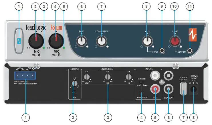 TeachLogic Forum IMA-240 Classroom Audio System-3