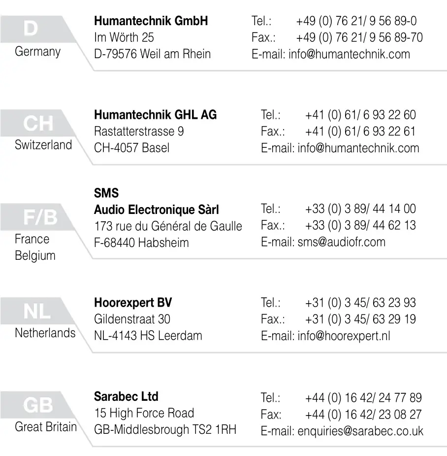 AUDIOropa TRX xepton-NX Transceiver - Humantechnik Service-Partner