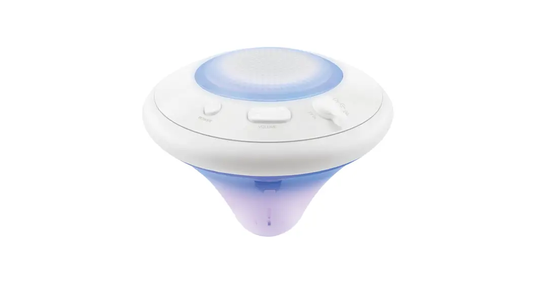 Sylvania Sp1000 Ipx7 Light Up Waterproof Floating Bluetooth Speaker Instruction Manual Sylvania Sp1000 Ipx7 Light Up Waterproof Floating Bluetooth Speaker Instruction Manual