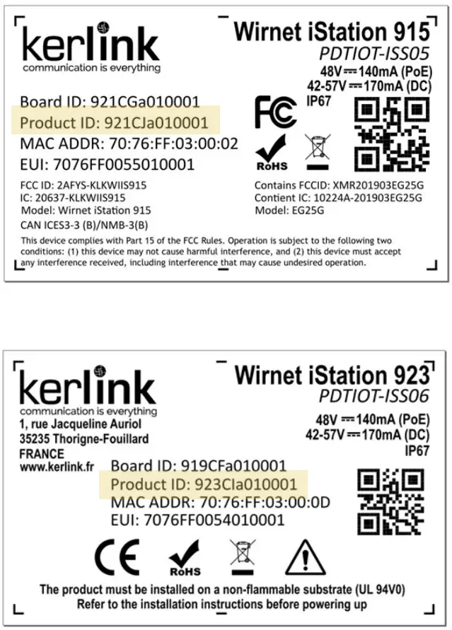 kerlink GWKLK1700 Wirnet iStation LoRaWAN User Guide - Certified icon