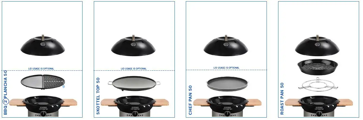 CADAC 20162-20 Citi Chef 50 Gas BBQ 1