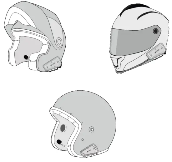 cardo Spirit HD Motorcycle Bluetooth Communication Headset