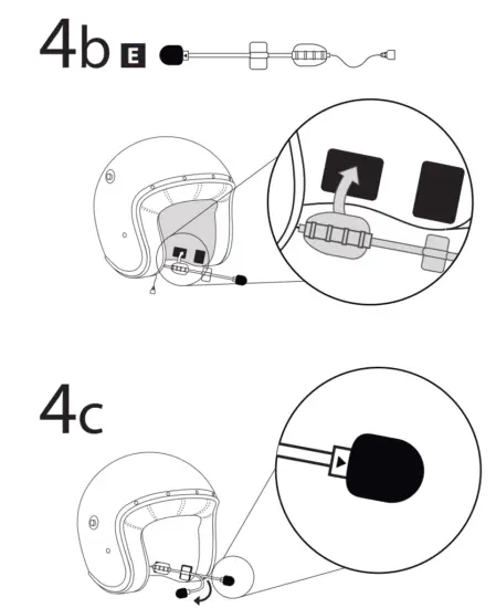 cardo Spirit HD Motorcycle Bluetooth Communication Headset - fig 12