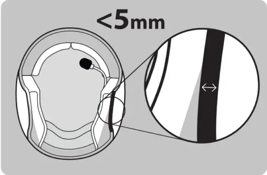 cardo Spirit HD Motorcycle Bluetooth Communication Headset - fig