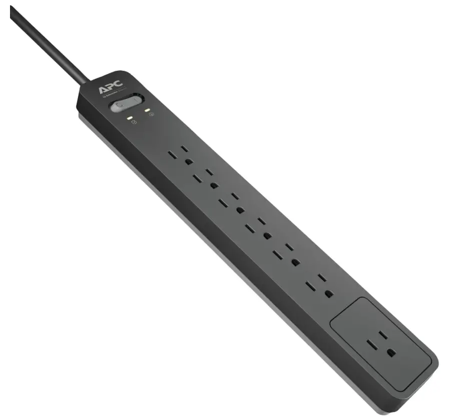 APC-Surge-Protector-Power-Strip-PE76-1440-Joule-Flat-Plug-image
