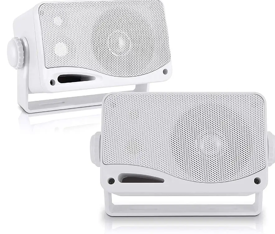 3-Way-Weatherproof-Outdoor-Speaker-Set-3.5-Inch-200W-Pair-of-Marine-Grade-Mount-Speakers-image