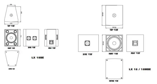 Wharfedale Pro LX-E Series Speakers - figure 10
