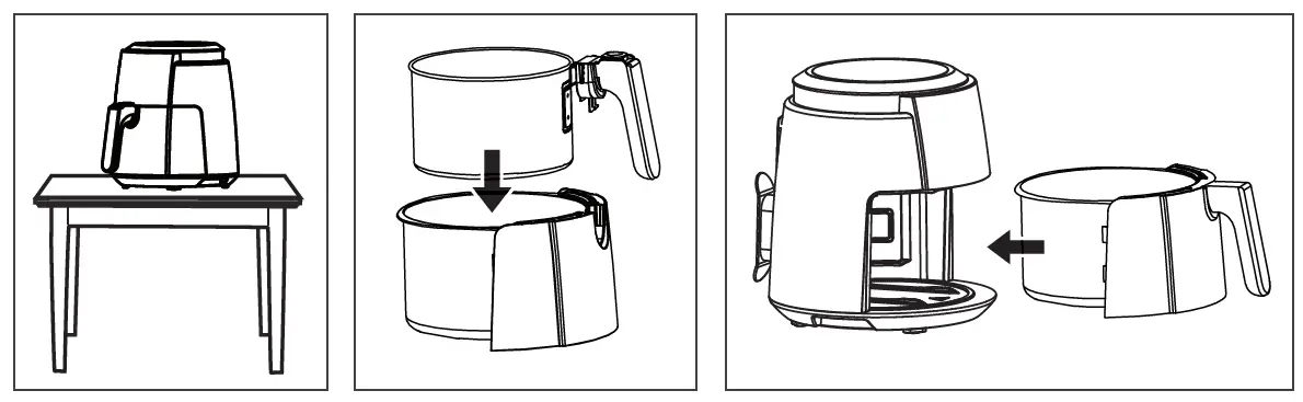 delimano MF-CN35B Air Fryer Deluxe Noir-fig3