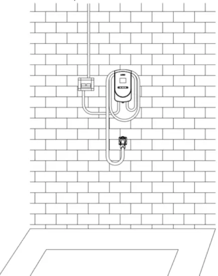 DIGITUS MIDA EVST 11KW 3 Phase Wall Box 11KW with 5m Standard Charger Cable - FIG 10