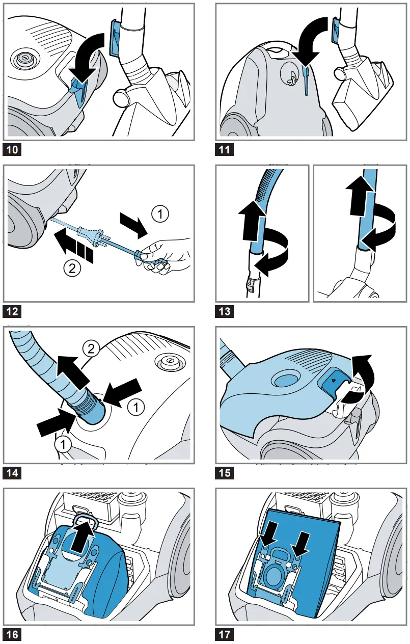 BOSCH BGLS2 Bagged Vacuum Cleaner - Fig 3