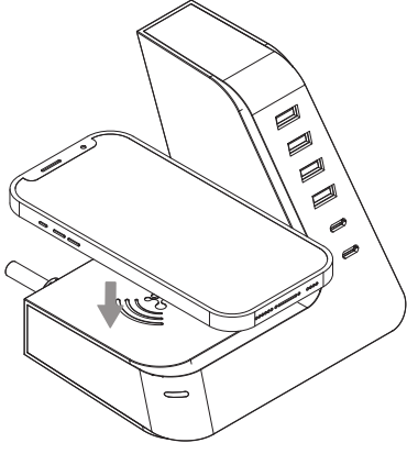 atomi AT1893 Multi-Device Qi Charging Tower-fig4