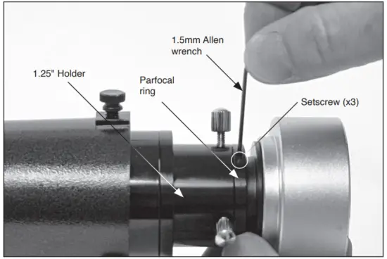 Setting the Parfocal Ring