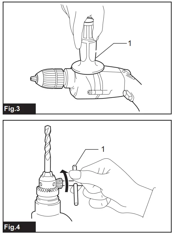 makita DP4700 230V Power Drill - fig 2