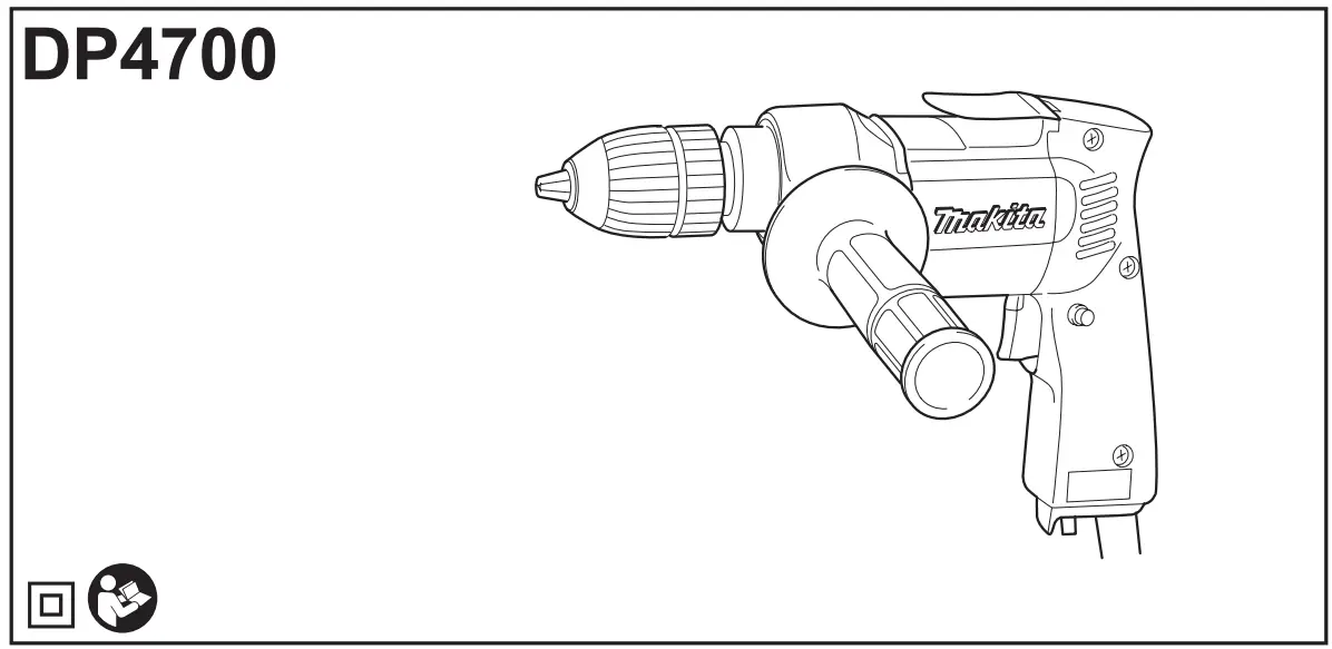 makita DP4700 230V Power Drill