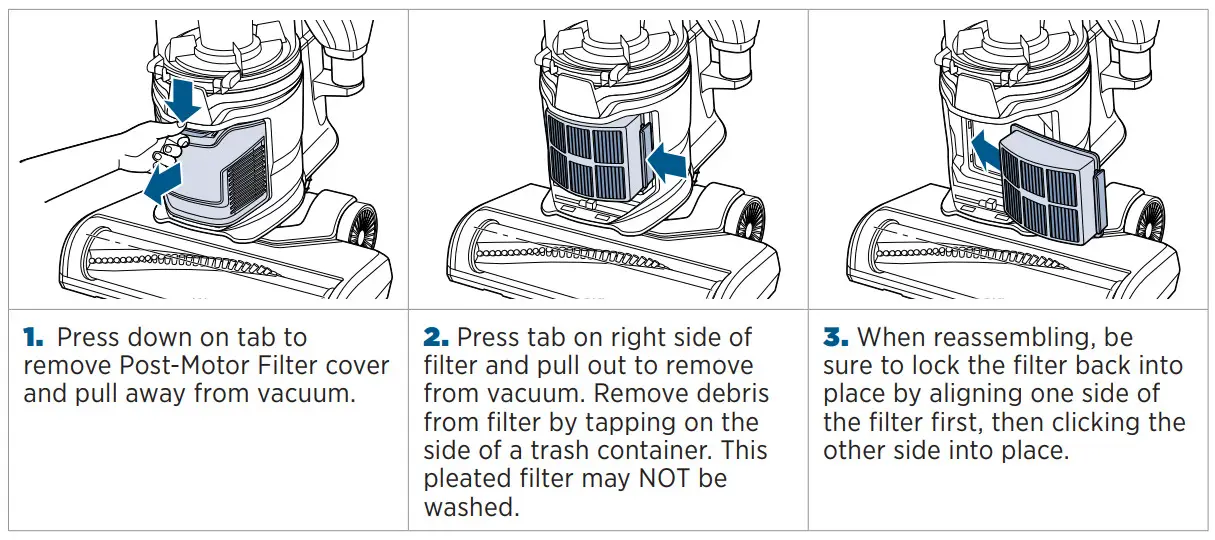 BISSELL 2920 Power Lifter Swivel Lift Off Pet - Filter 2