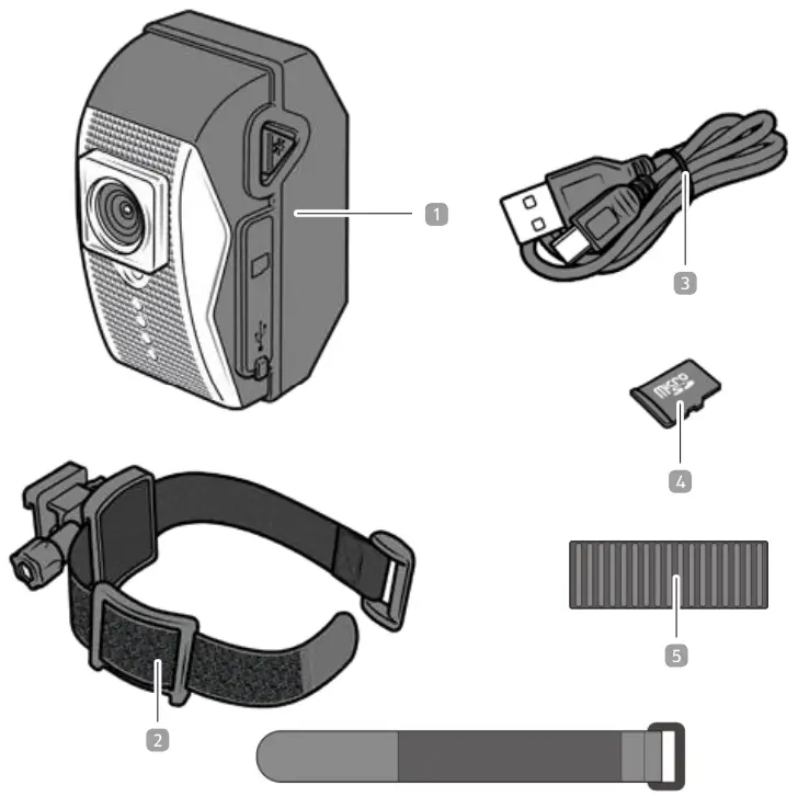 bikemate 710418 Rear Bike Camera with Light - FIG 2