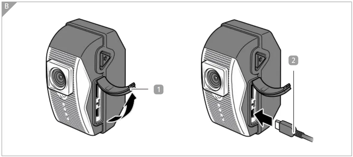 bikemate 710418 Rear Bike Camera with Light - FIG 5