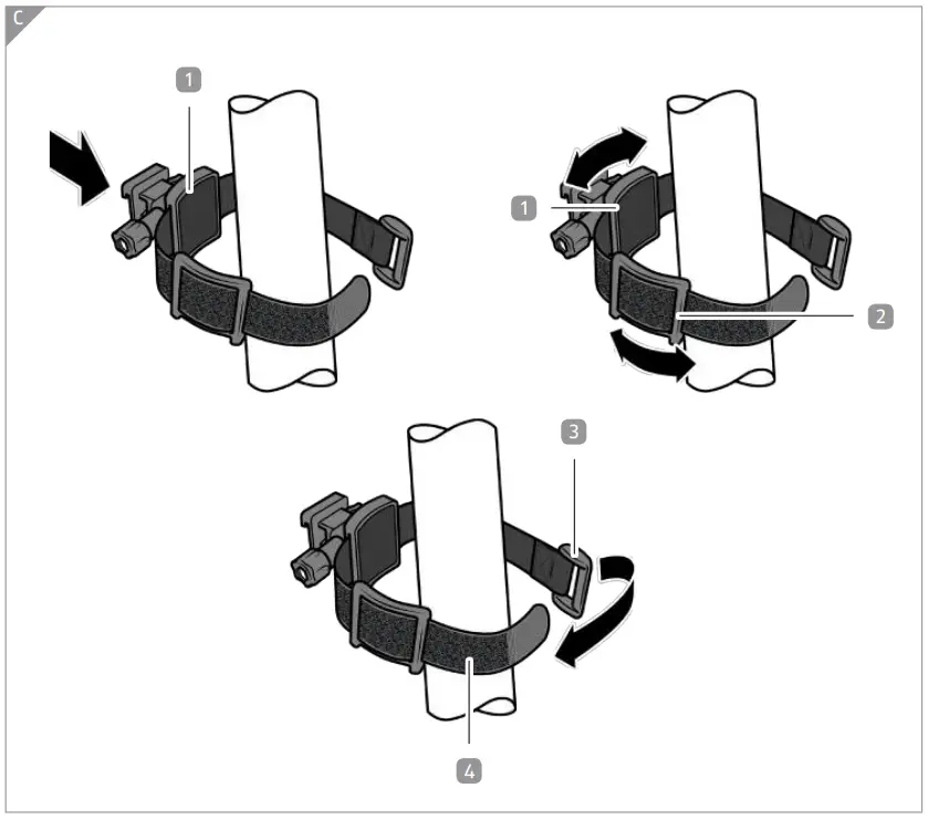 bikemate 710418 Rear Bike Camera with Light - FIG 7