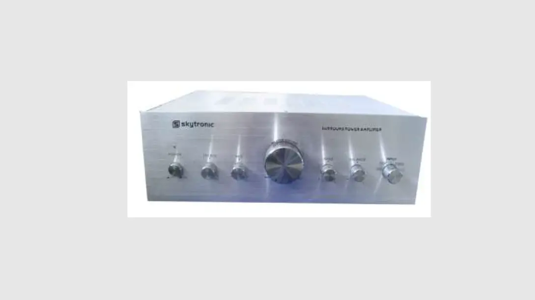 Skytronic 103.311 Surround Power Amplifier Instruction Manual