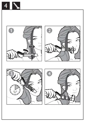 PHILIPS BHH811 StyleCare Multi Styler Straightener and Curler - fig5