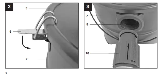 EINHELL TH-VC 1318 Ash vacuum cleaner fig 2