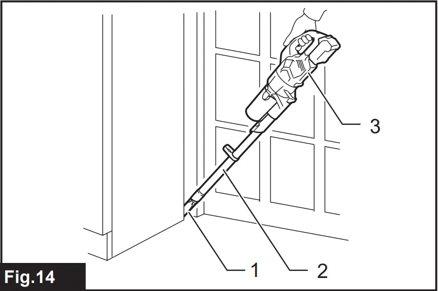 makita CL003G Cordless Vacuum Cleaner - Fig 14