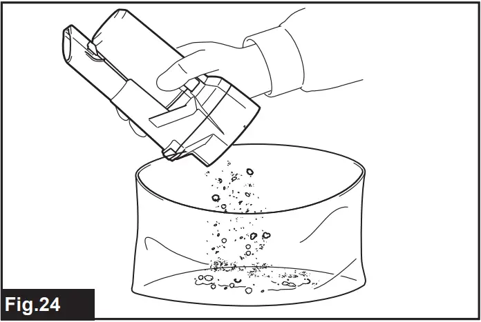 makita CL003G Cordless Vacuum Cleaner - Fig 24