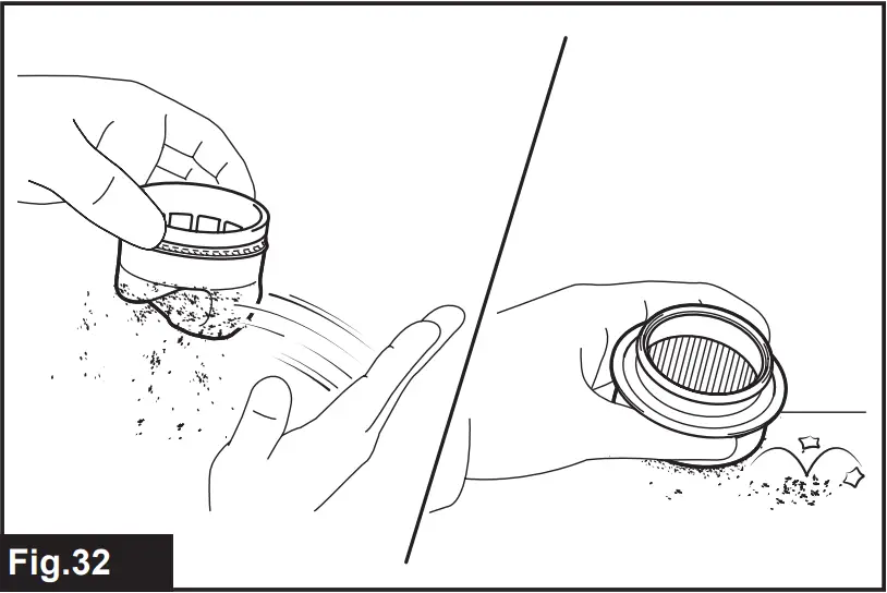 makita CL003G Cordless Vacuum Cleaner - Fig 32