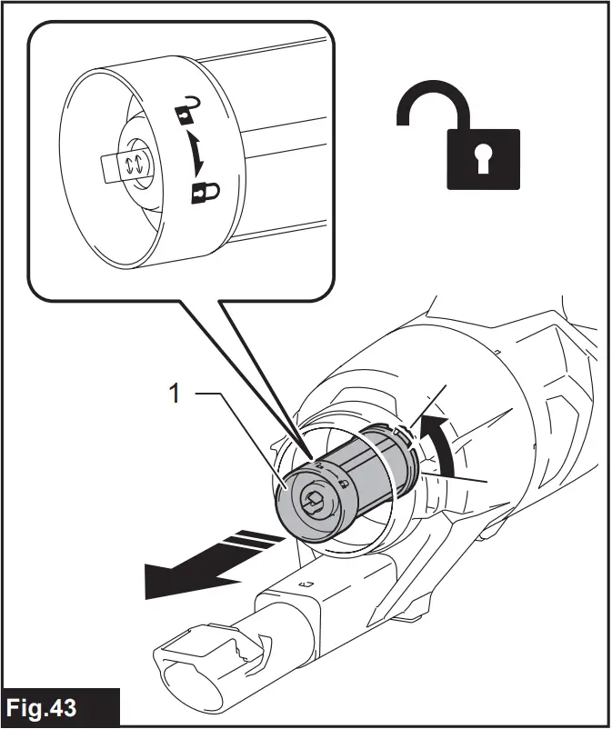 makita CL003G Cordless Vacuum Cleaner - Fig 43