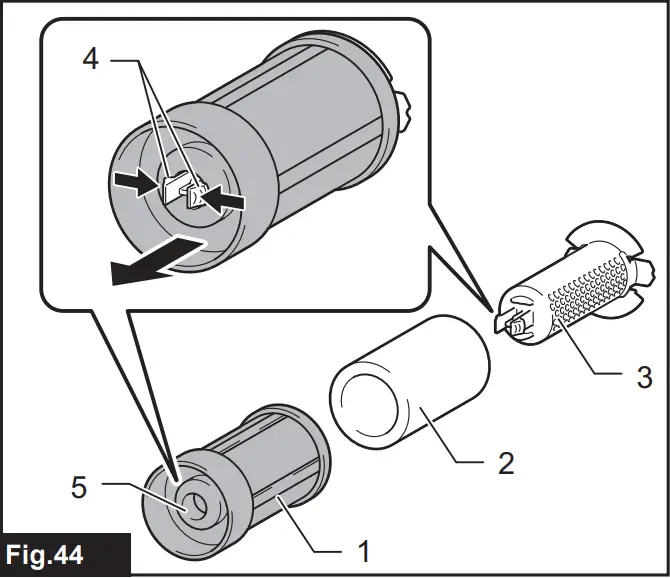 makita CL003G Cordless Vacuum Cleaner - Fig 44