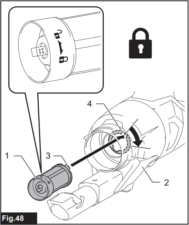 makita CL003G Cordless Vacuum Cleaner - Fig 48